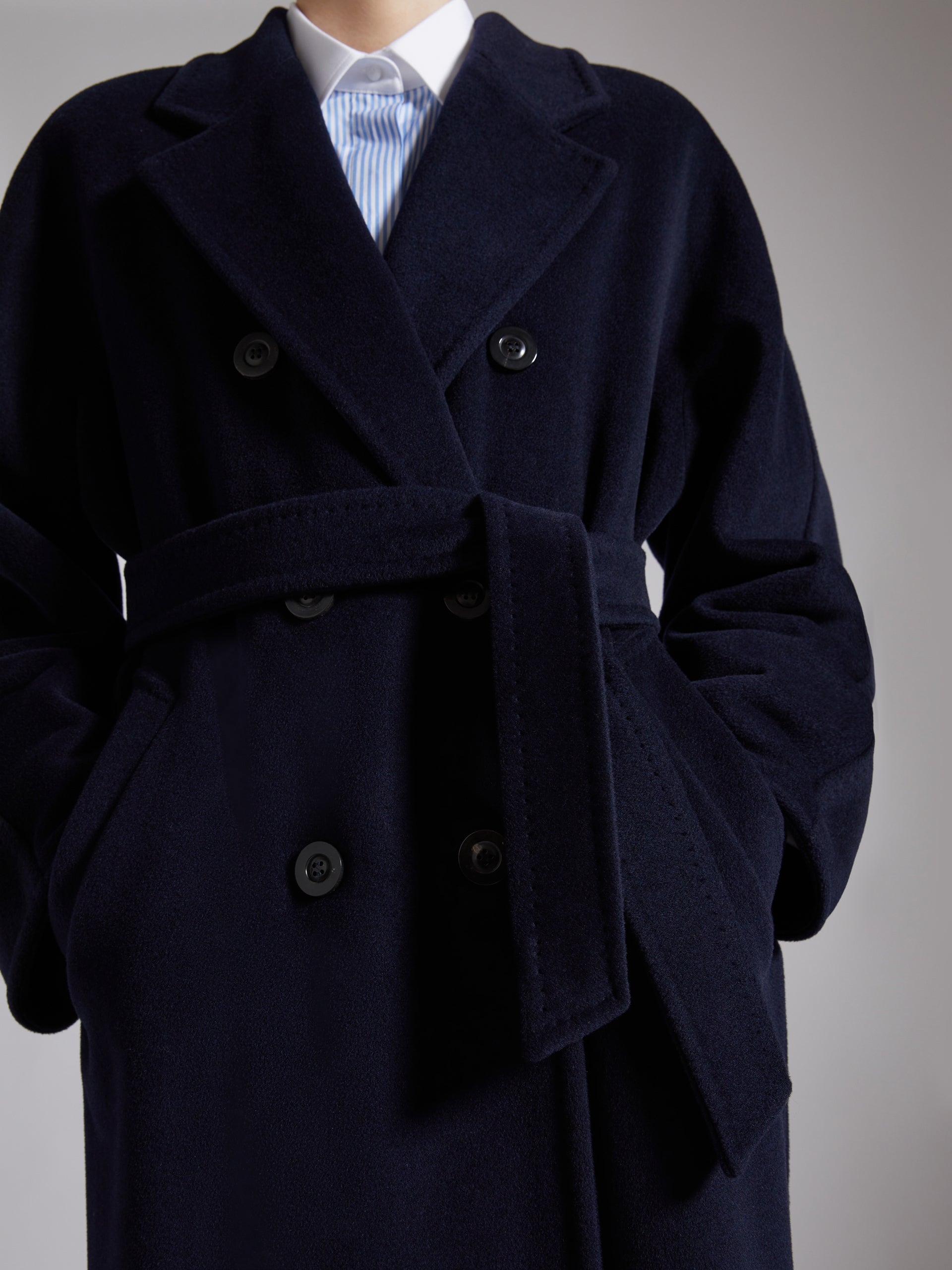 Max Mara 101801 Coat Ultramarine