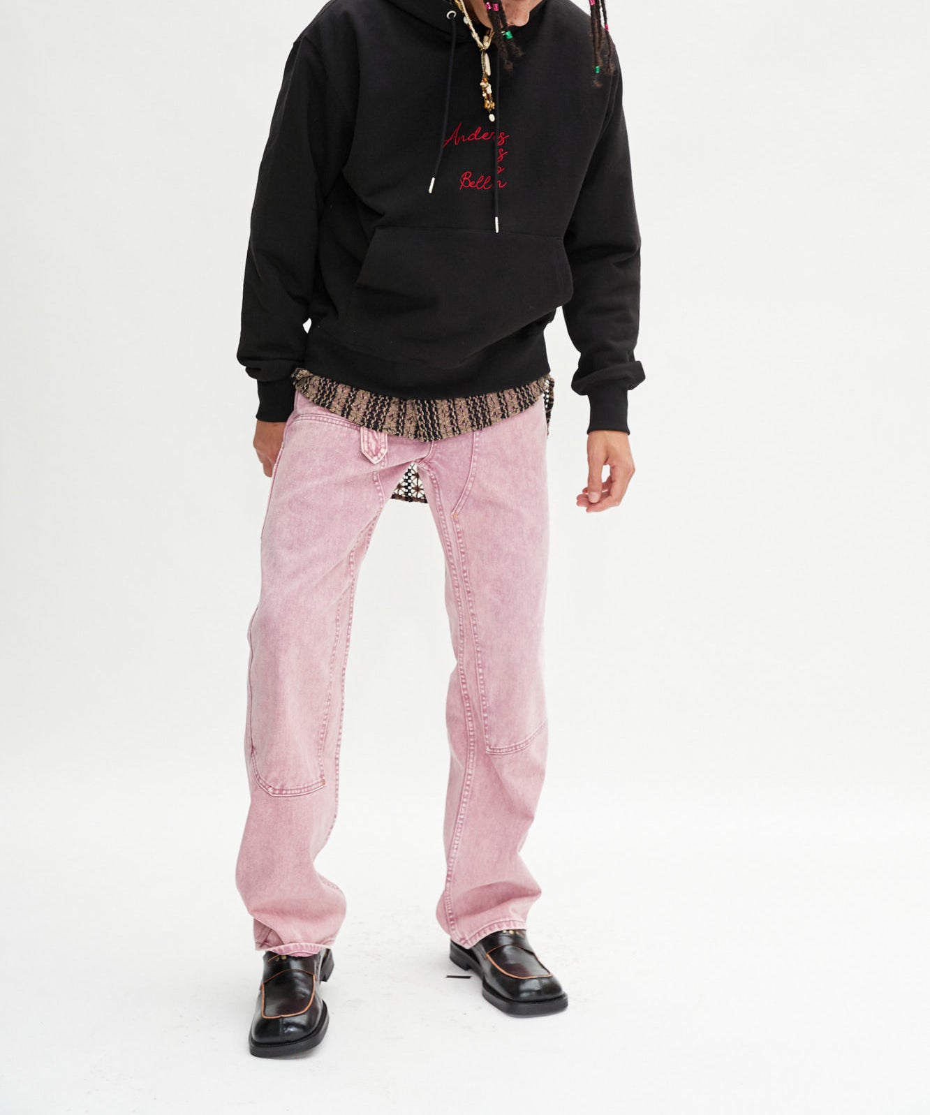 Andersson Bell Print Patch Hoodie