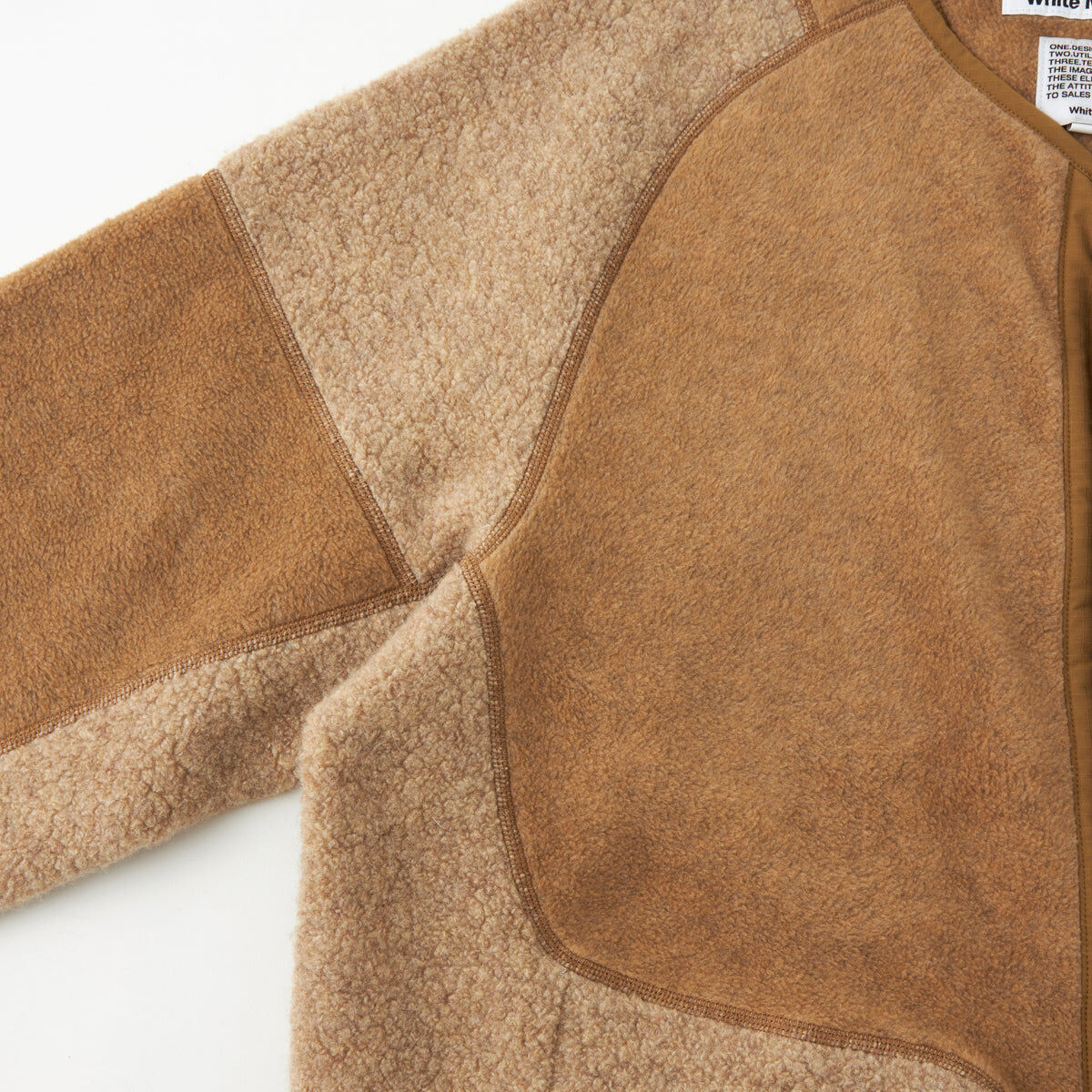 White Mountaineering Patchwork Fleece Blouson
