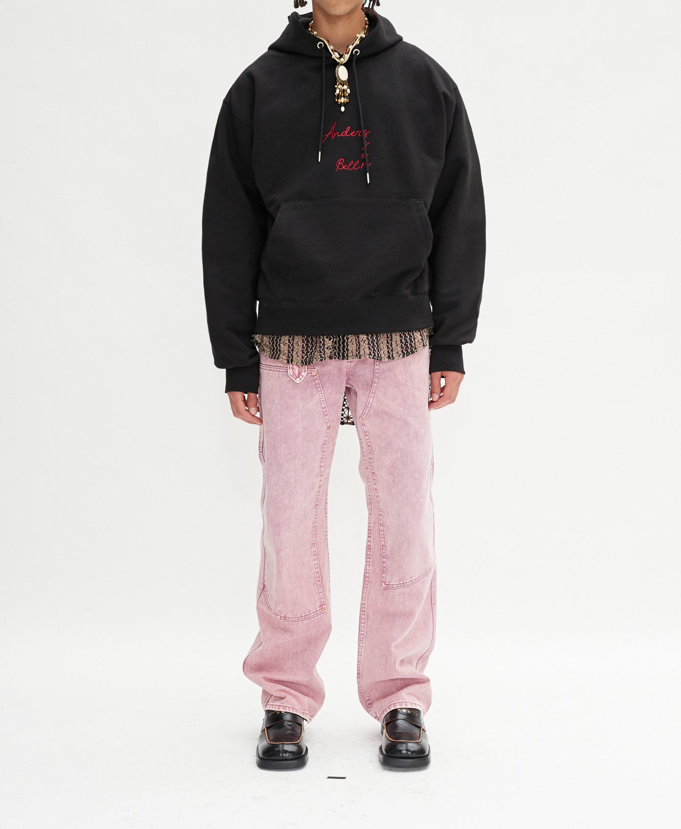 Andersson Bell Print Patch Hoodie