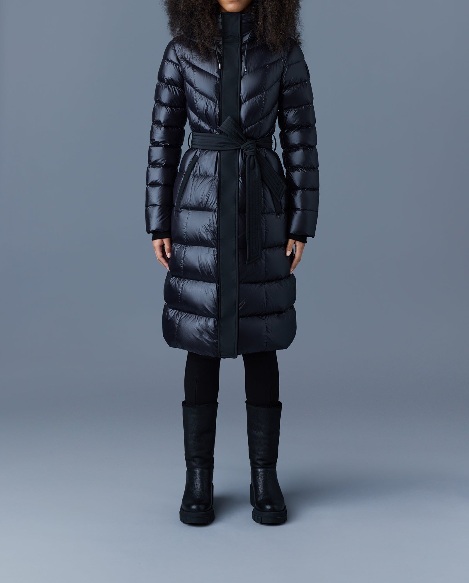 Mackage Coralia Light Down Coat Black