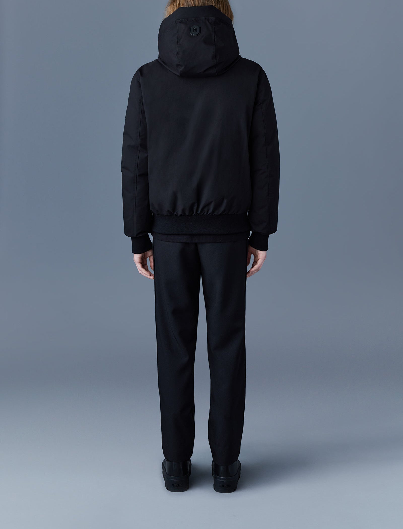 Mackage Dixon 2-In-1 Nordic Tech Down Bomber Black