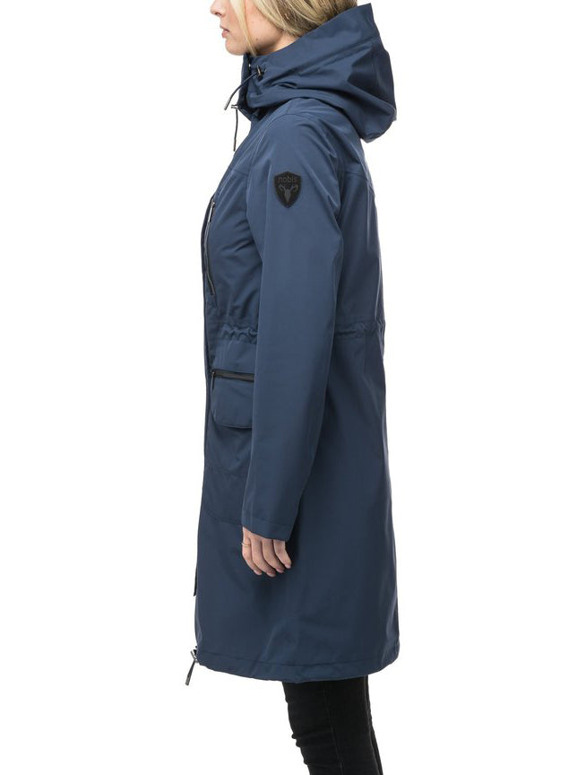 Nobis Ines Women's Anorak Coat Marine