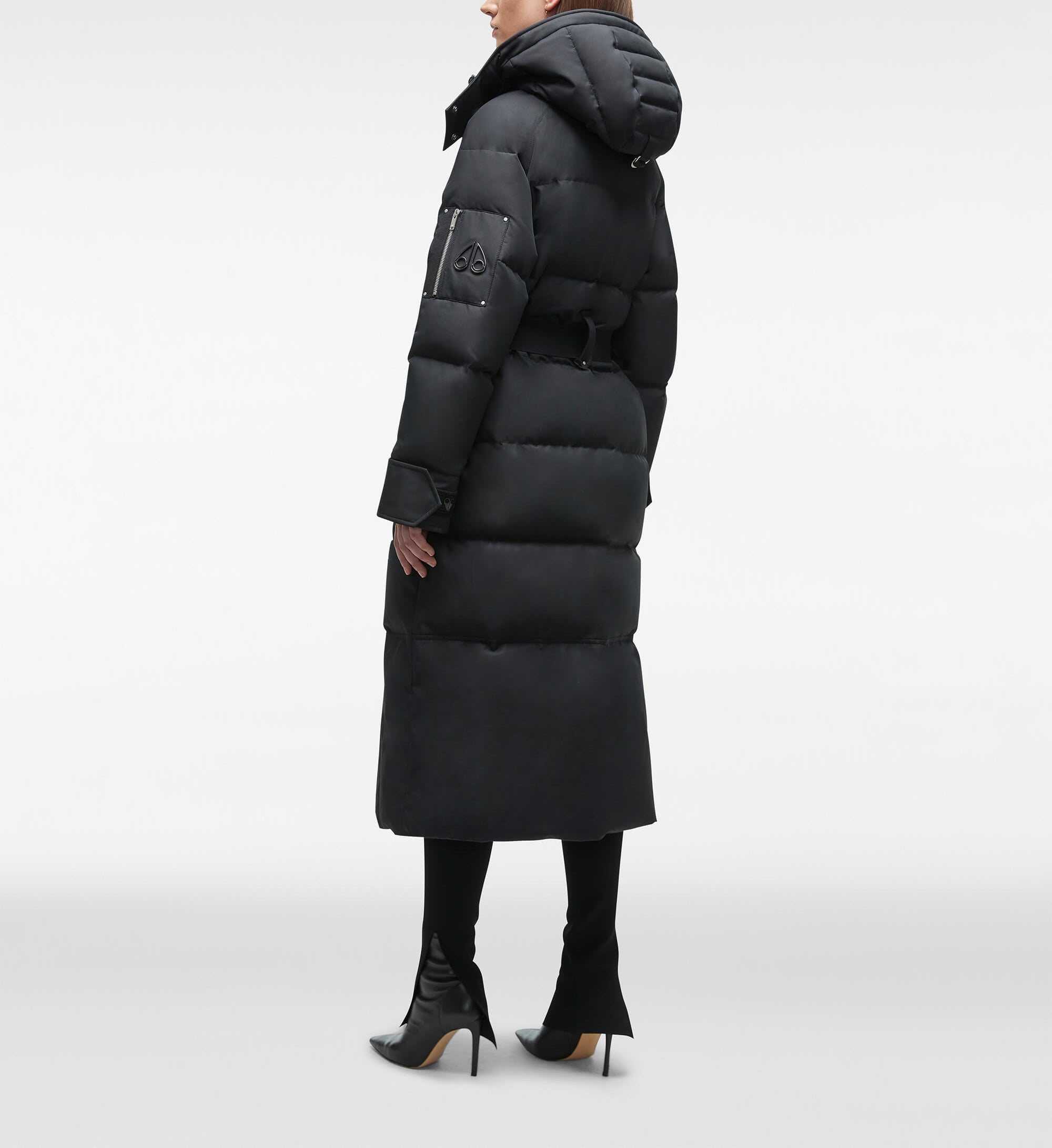 Moose Knuckles Ladies Cloud Long Parka Black