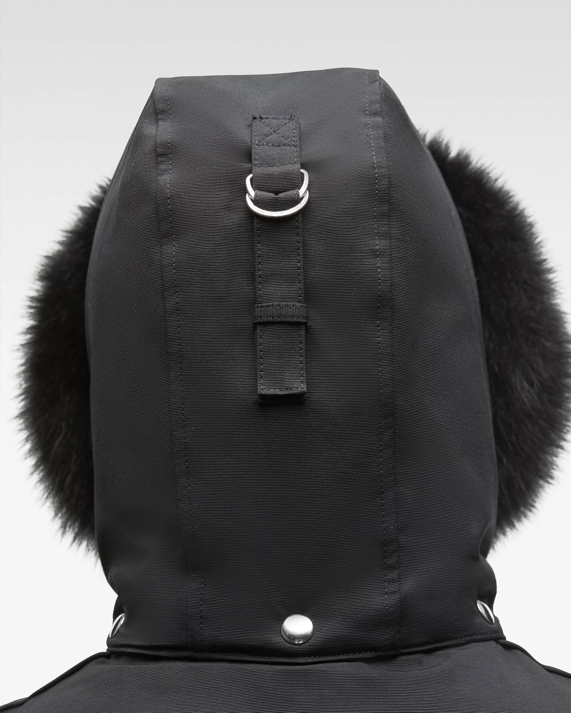 Moose Knuckles Men's Stirling Fur Parka Black