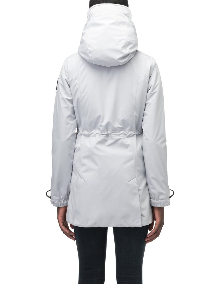 Nobis Terra Women's Thigh Length Jacket Light Grey