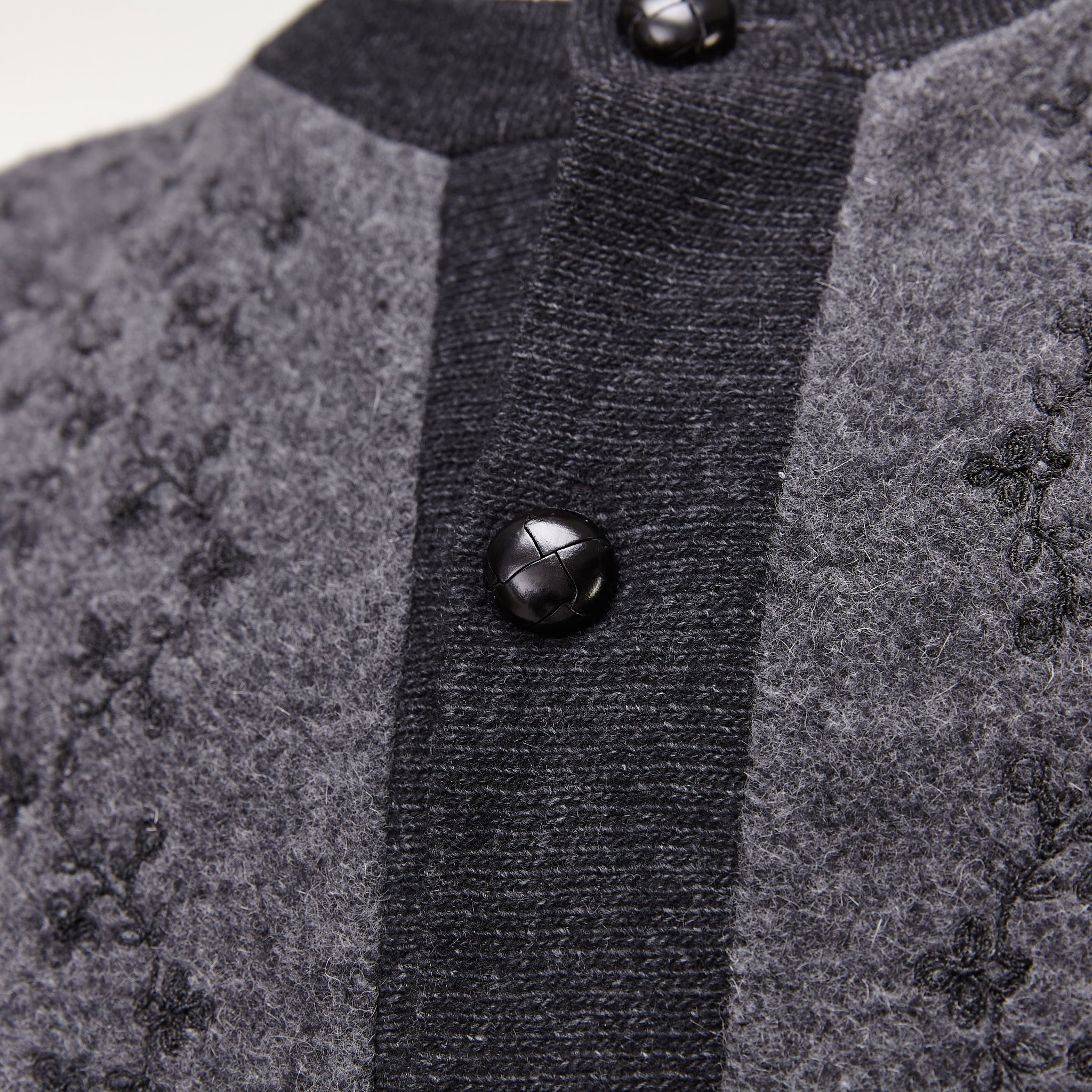 White Mountaineering Embroidery Cardigan