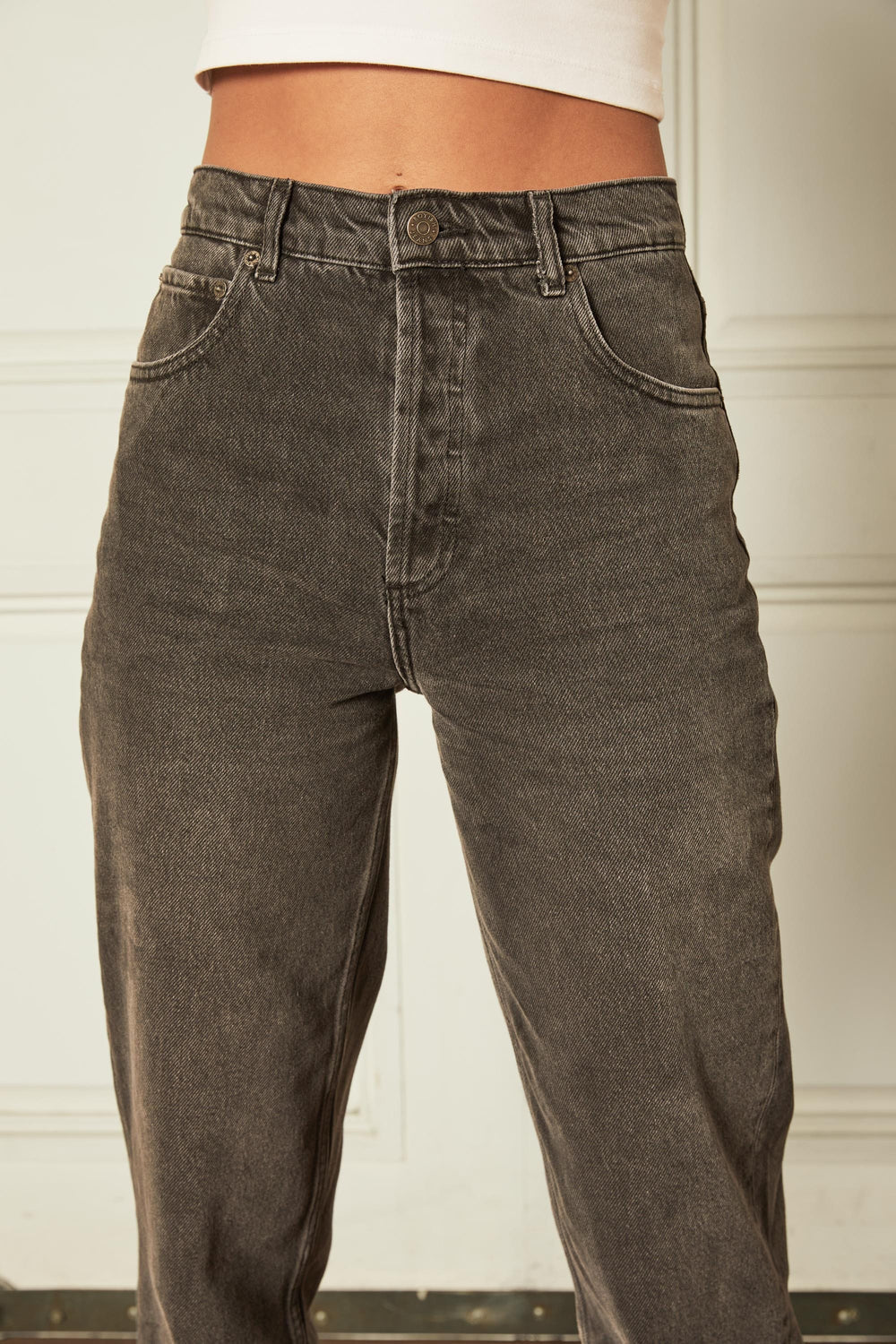 Boyish Toby High Waisted Tapered Fit Denim