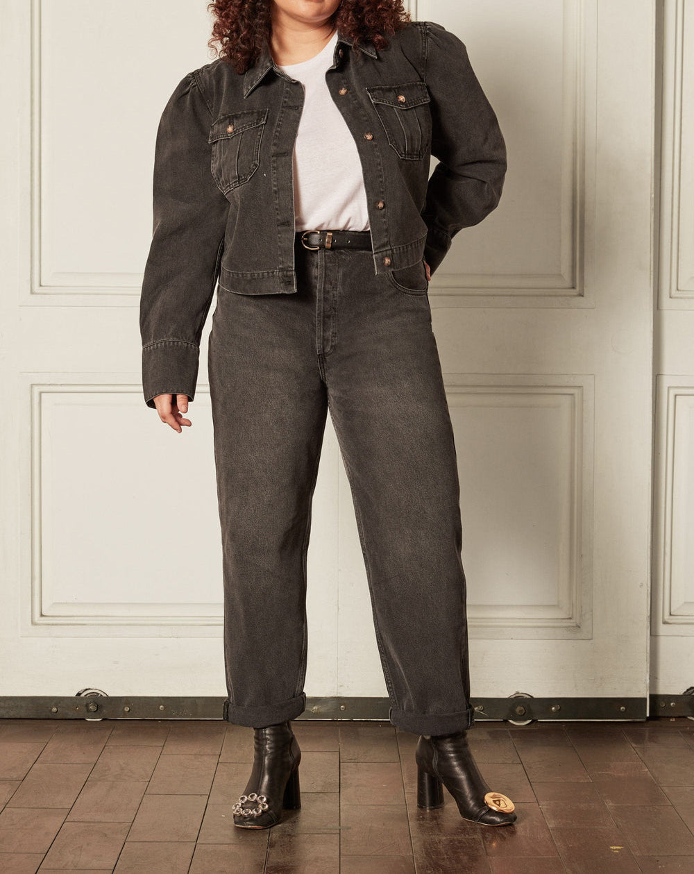 Boyish Toby High Waisted Tapered Fit Denim