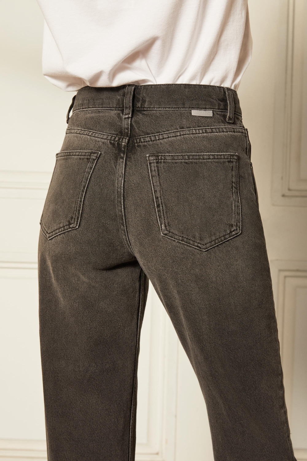 Boyish Ziggy High Wasited Straight Denim