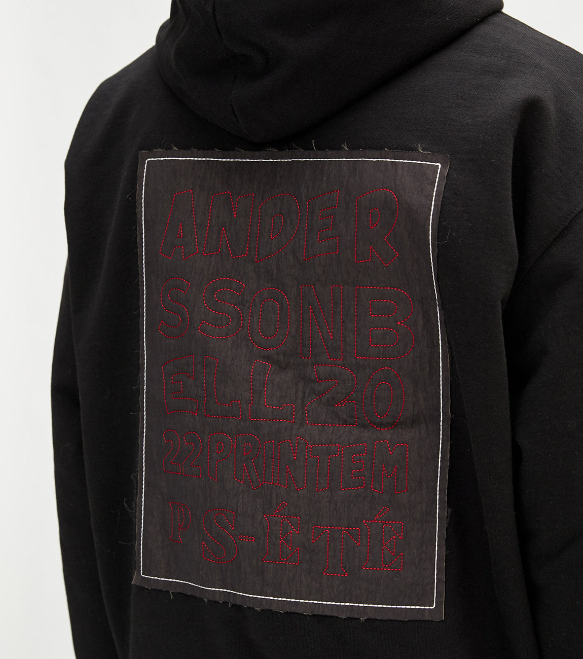 Andersson Bell Print Patch Hoodie