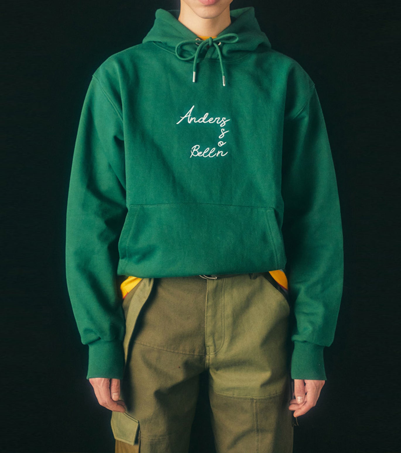 Andersson Bell Print Patch Hoodie