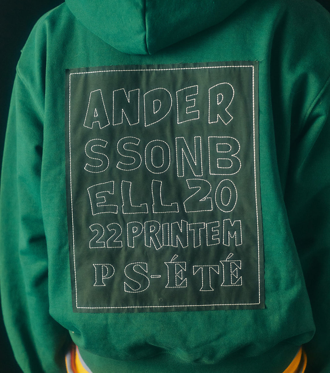 Andersson Bell Print Patch Hoodie