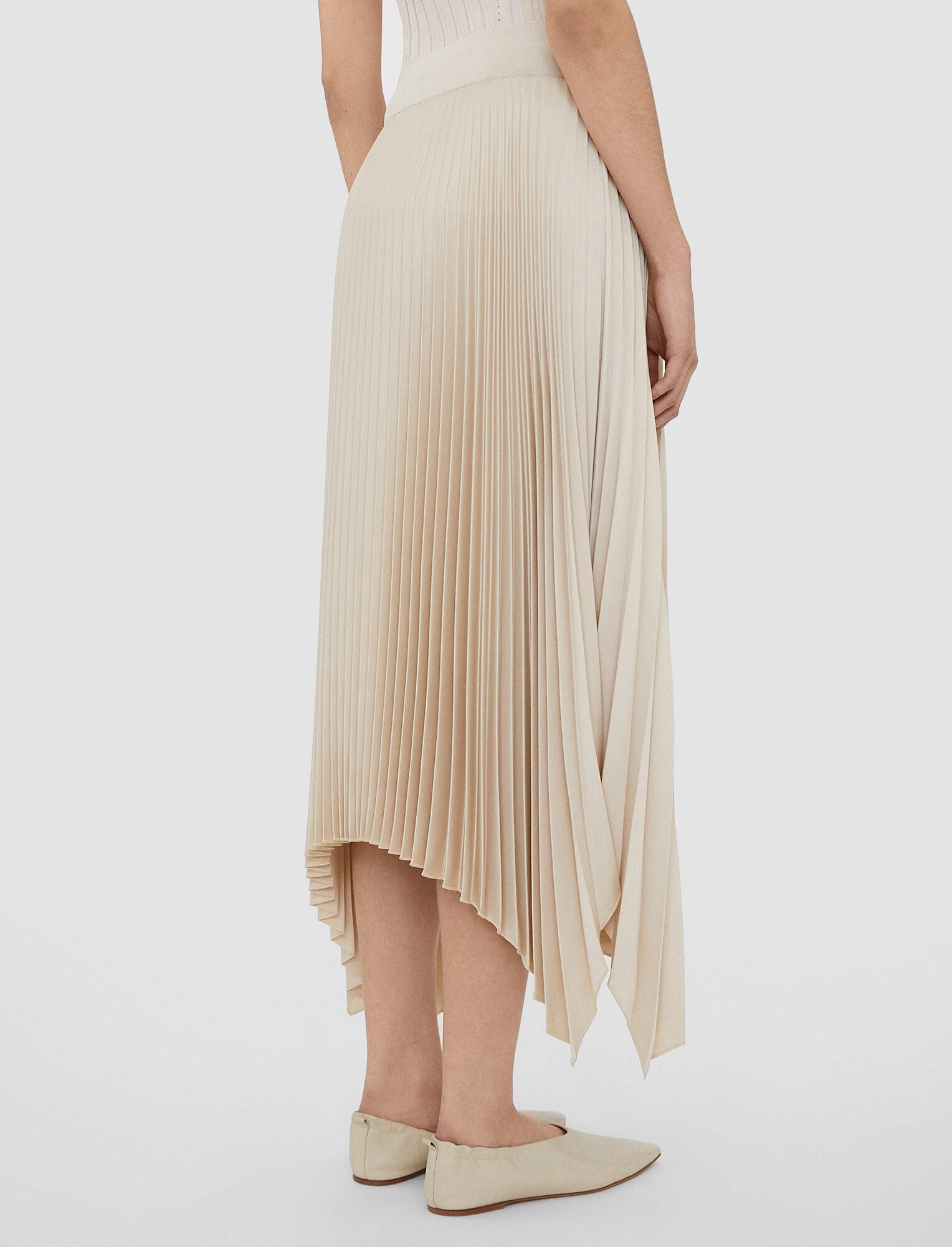 Joseph Knit Weave Plisse Ade Skirt