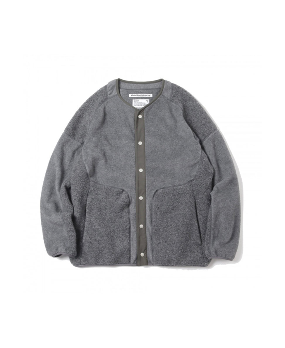 White Mountaineering Patchwork Fleece Blouson