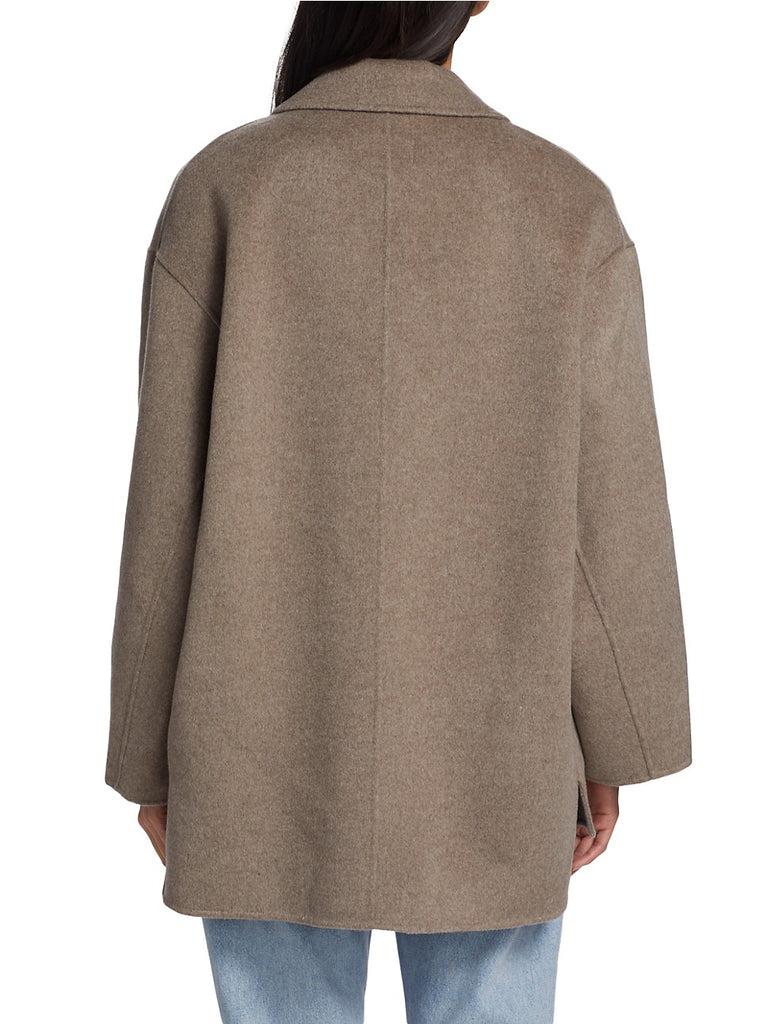 Loulou Studio Lina Wool-Cashmere Blazer Beige