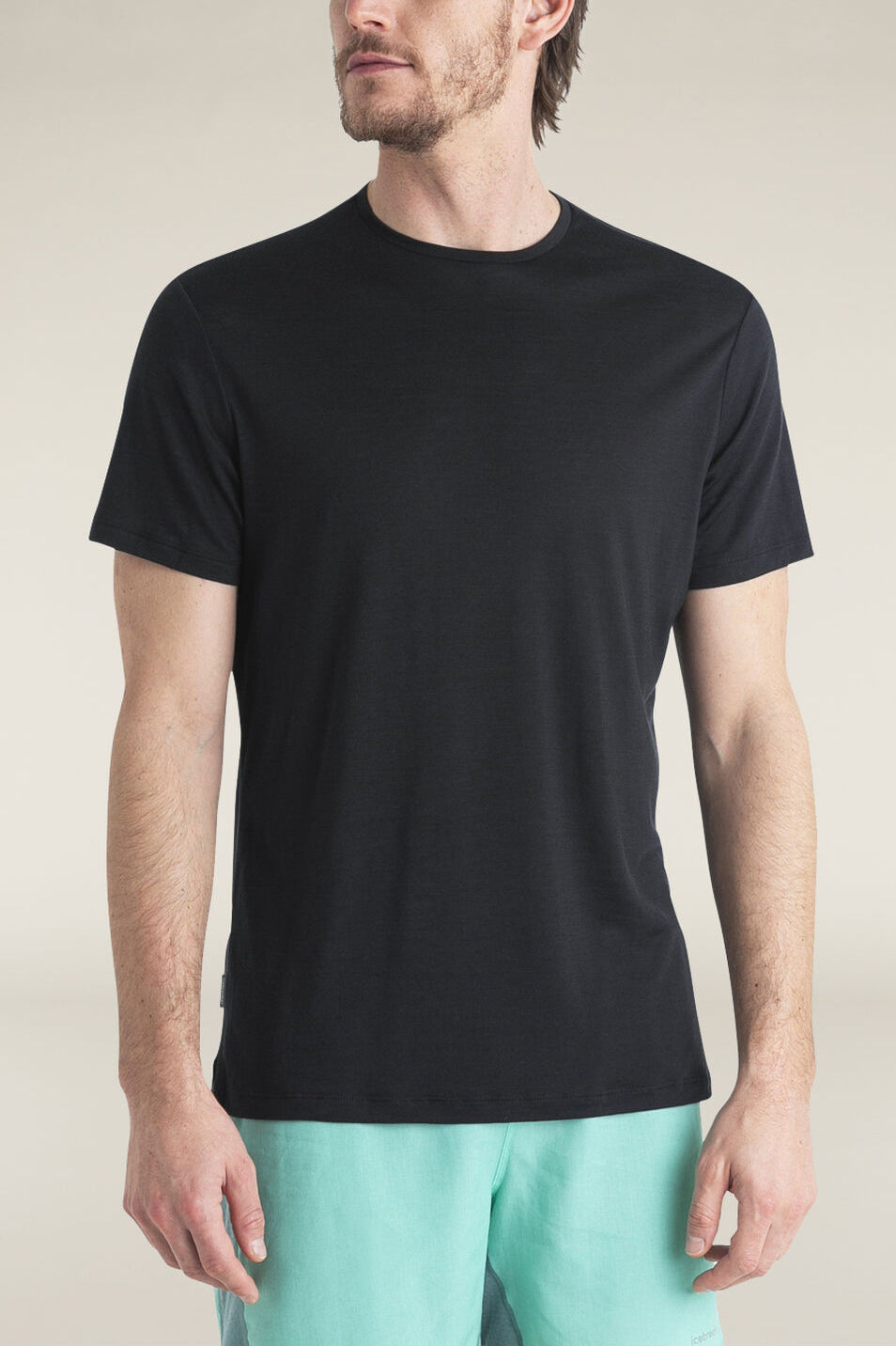 Icebreaker Men's Merino Blend 125 Cool-Lite™ Sphere Short Sleeve T-Shirt Black