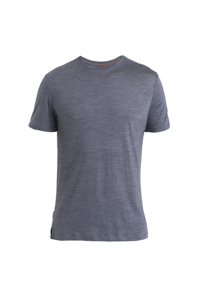 Icebreaker Men's Merino Blend 125 Cool-Lite™ Sphere Short Sleeve T-Shirt Midnight Navy Heather