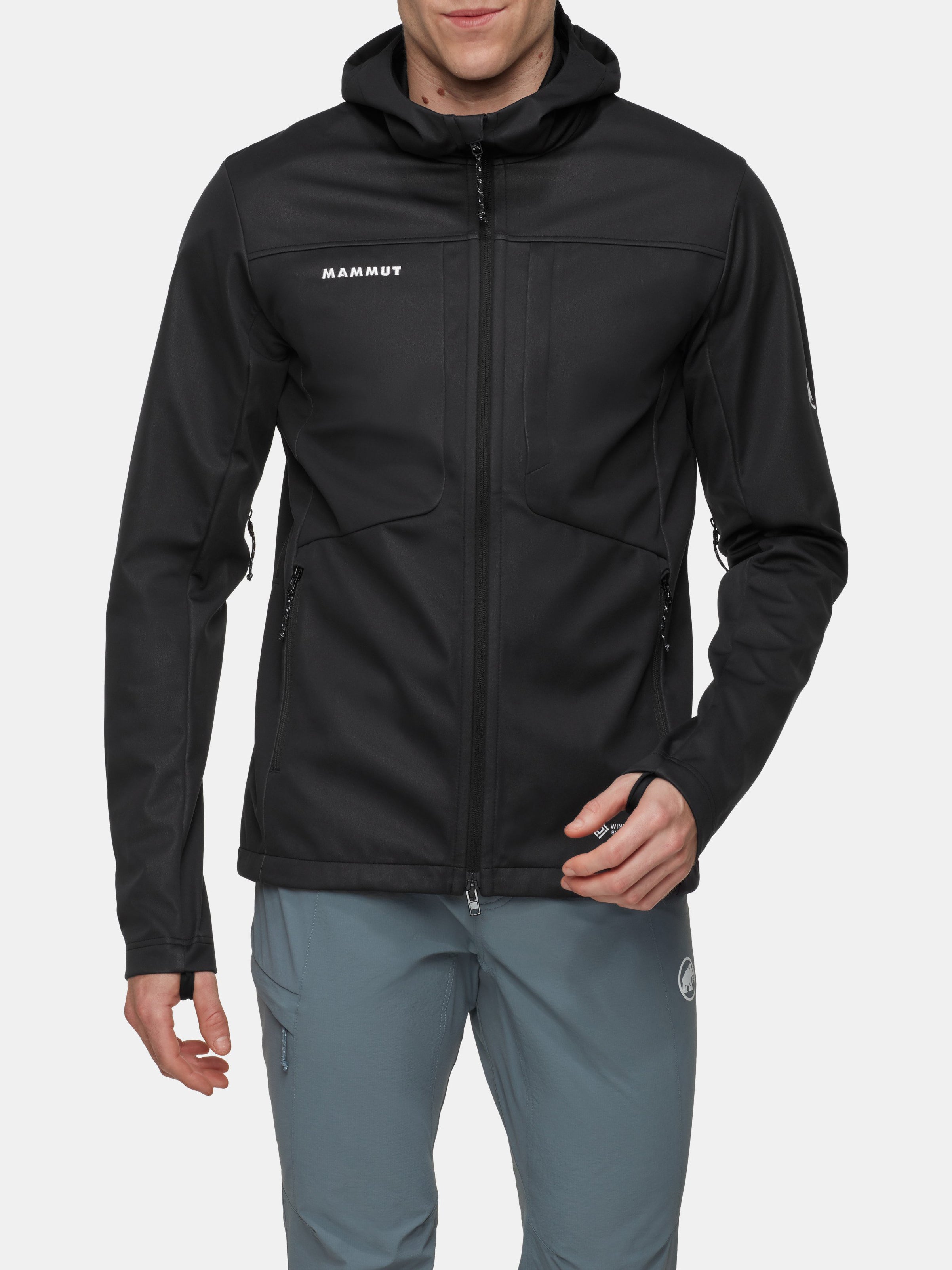 Mammut Ultimate VIII SO Hooded Jacket Men Black