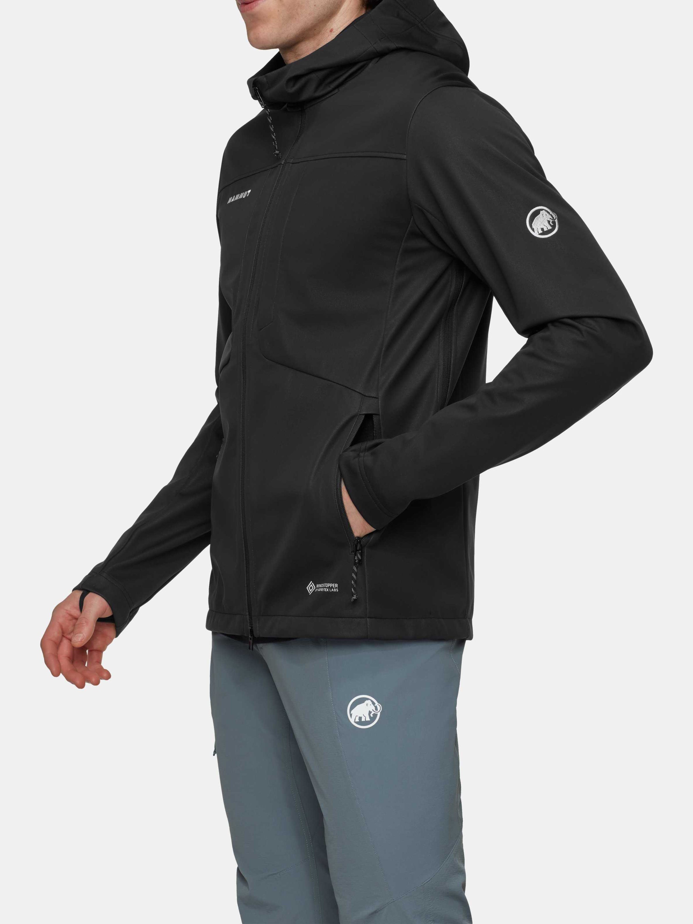 Mammut Ultimate VIII SO Hooded Jacket Men Black