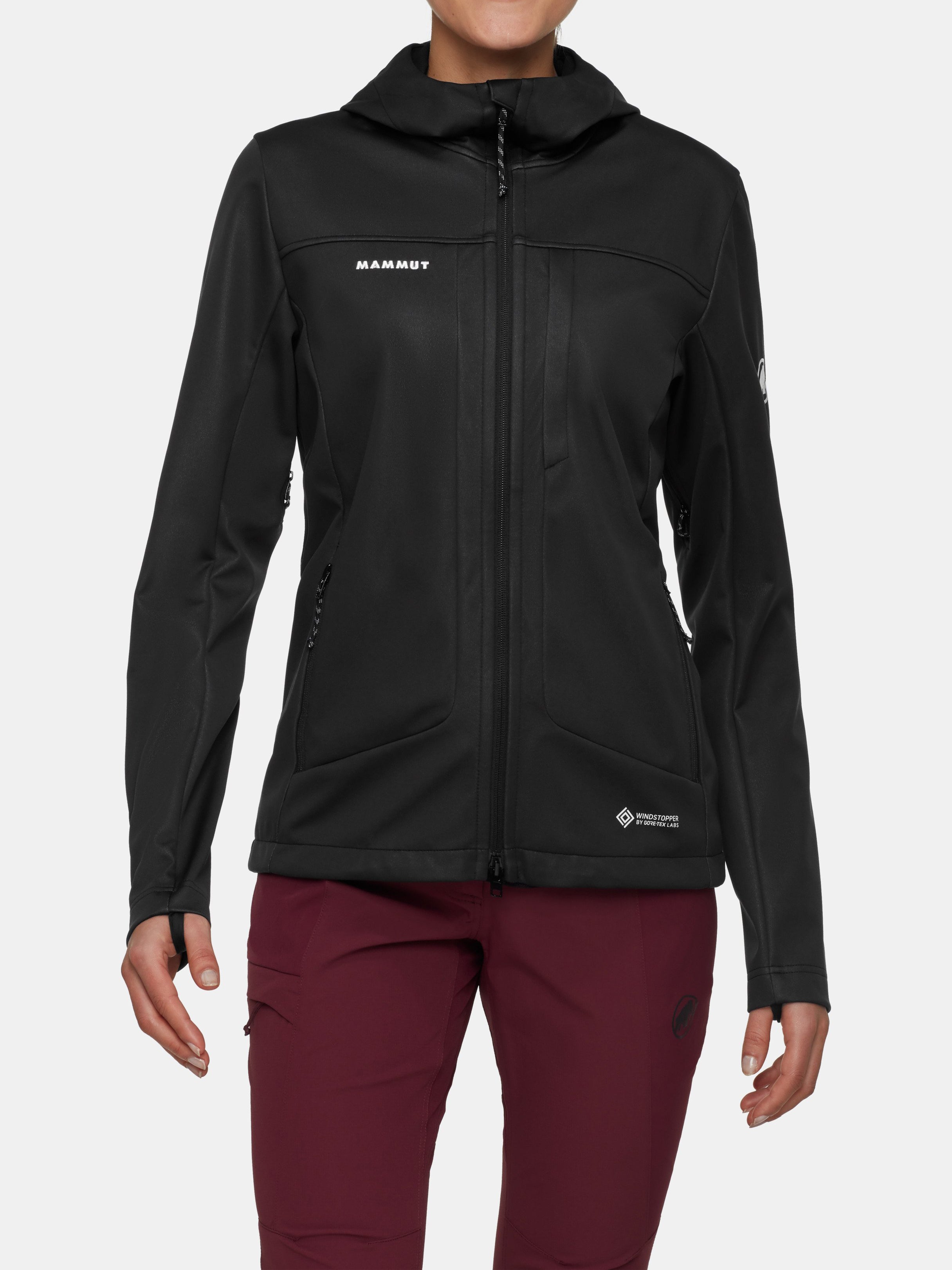 Mammut Ultimate VIII SO Hooded Jacket Women Black