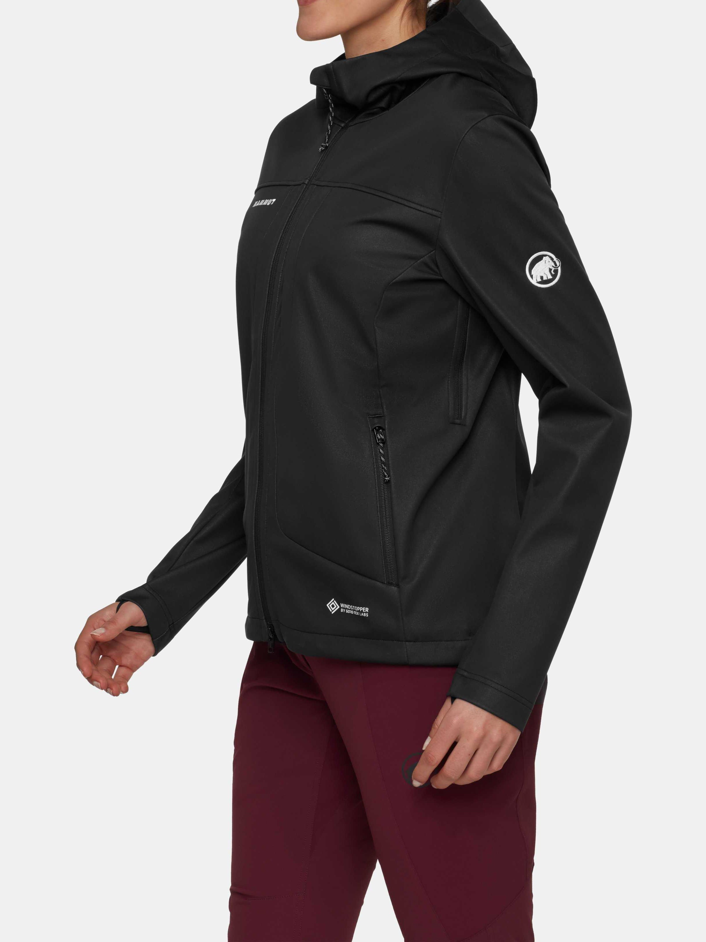 Mammut Ultimate VIII SO Hooded Jacket Women Black