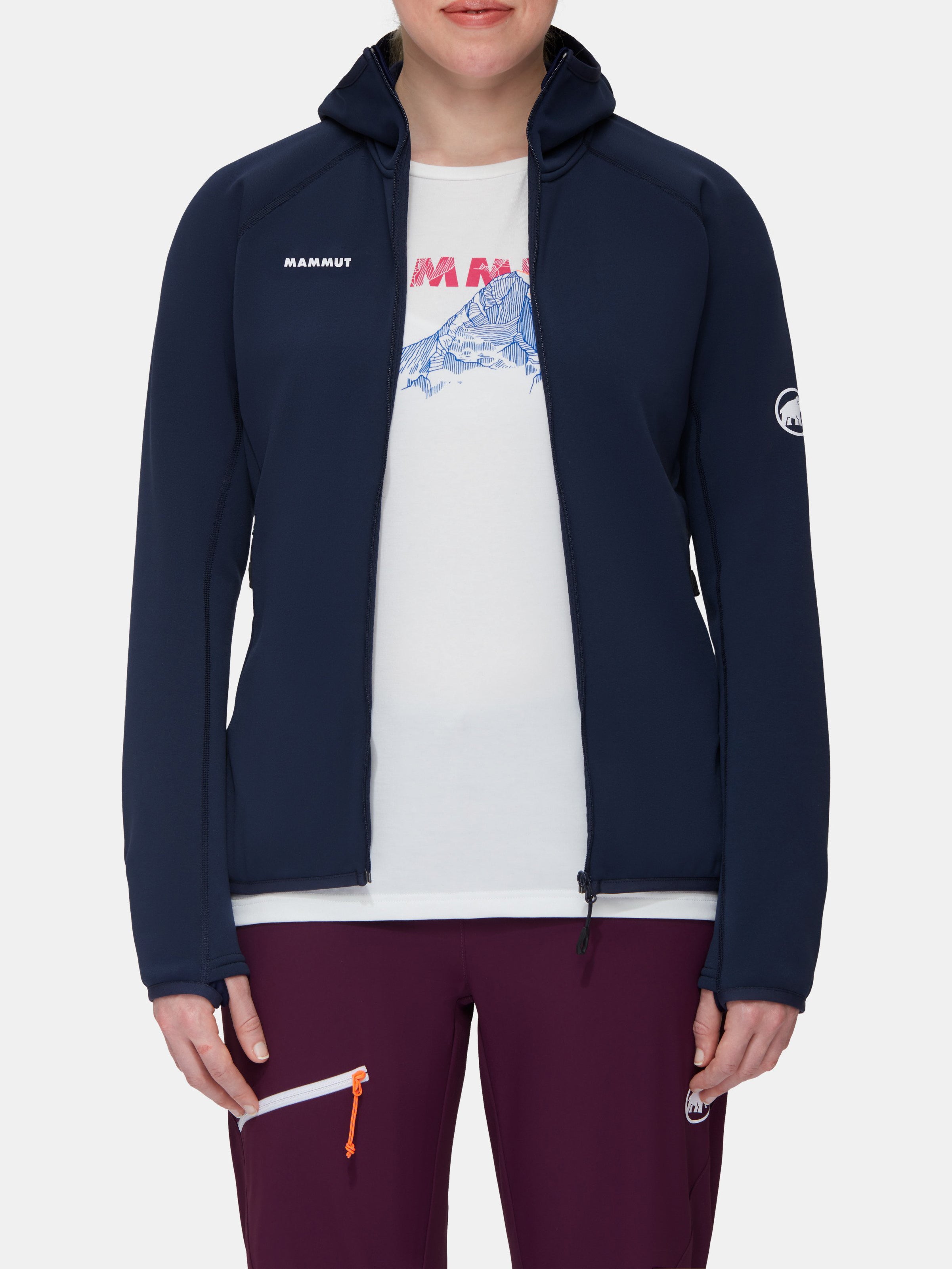 Mammut Aconcagua ML Hooded Jacket Women Marine