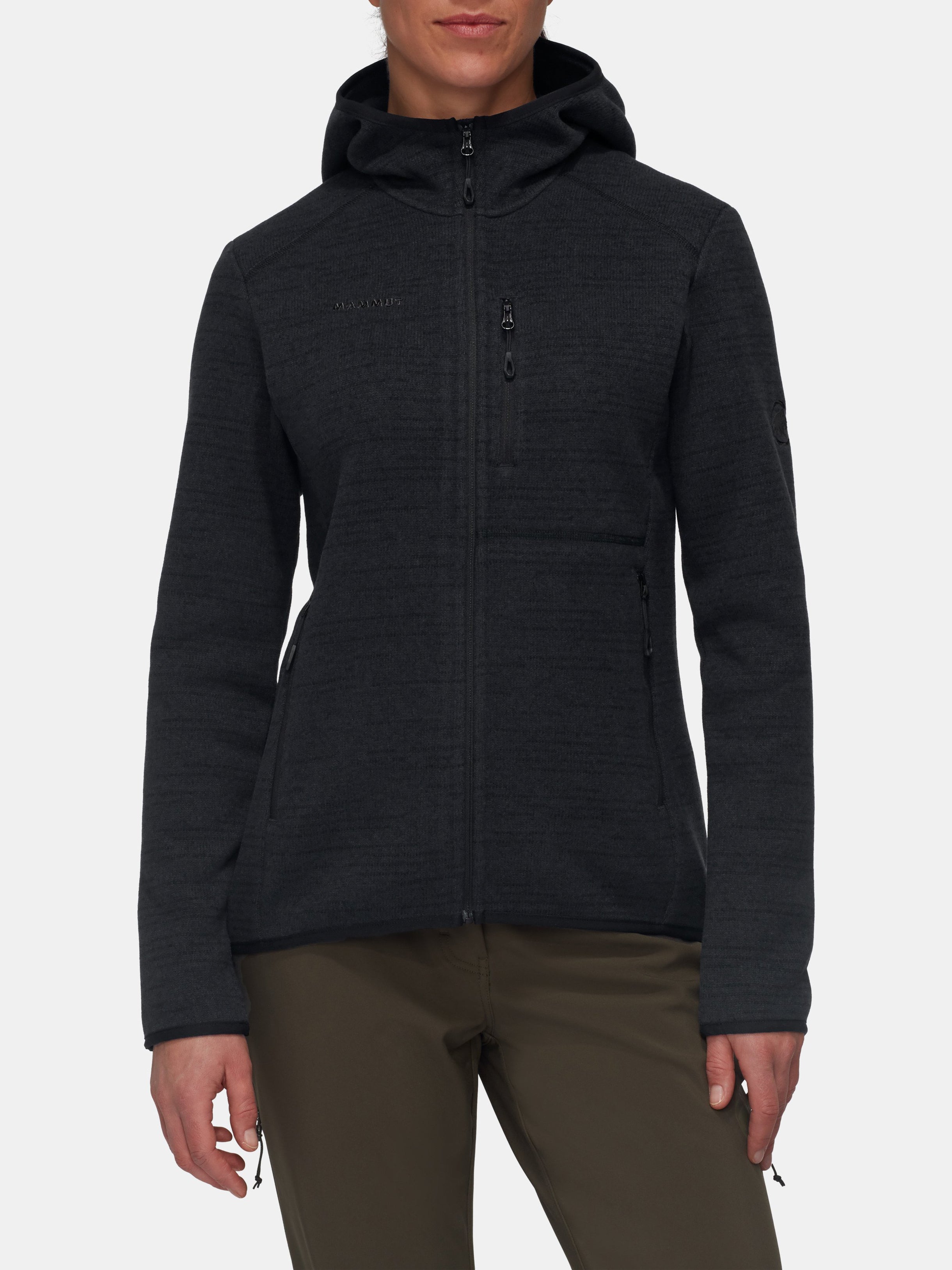 Mammut Arctic IV ML Hooded Jacket Women Black Melange