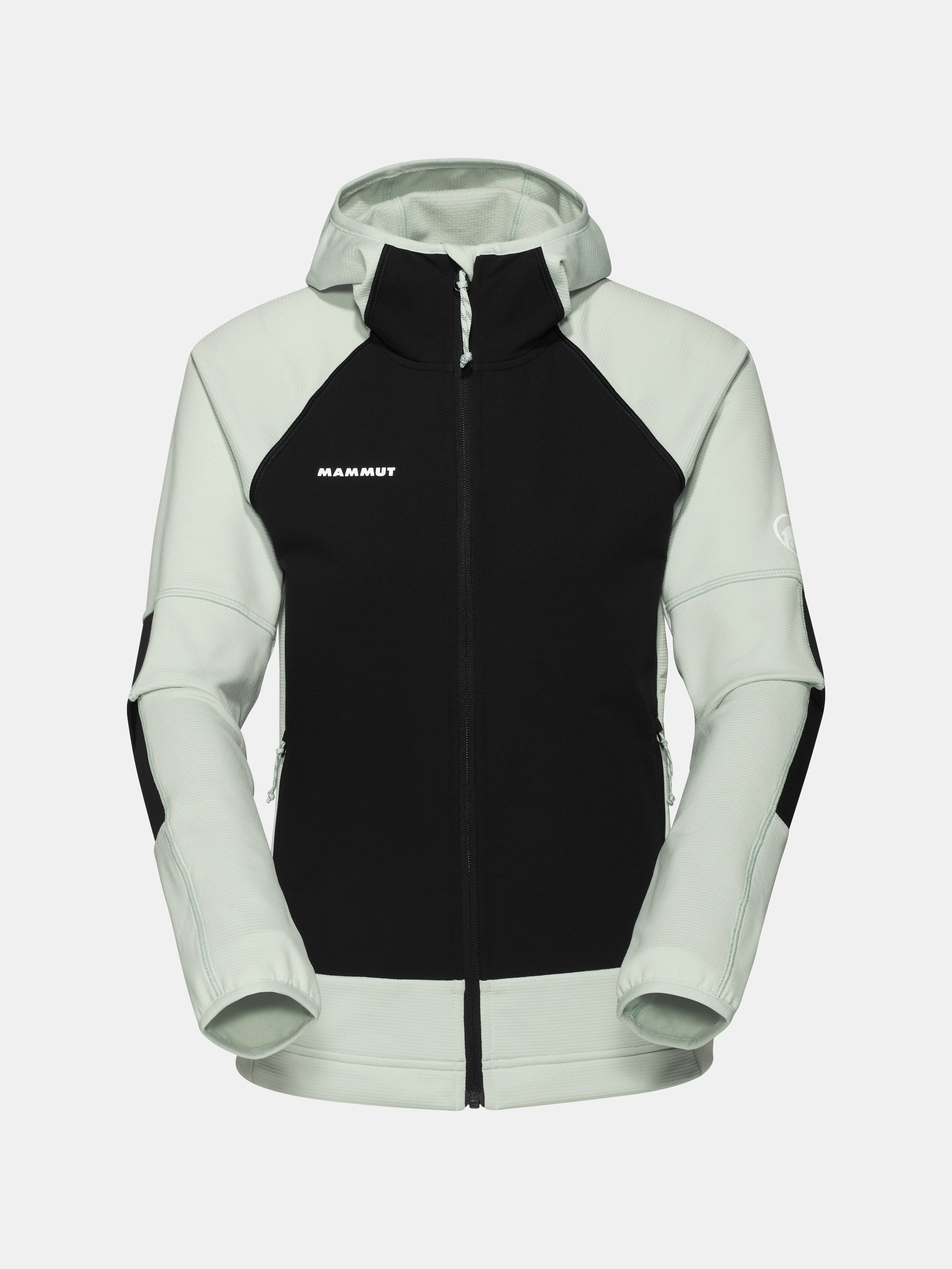 Mammut Massone ML Hooded Jacket Women Silver Sage Black