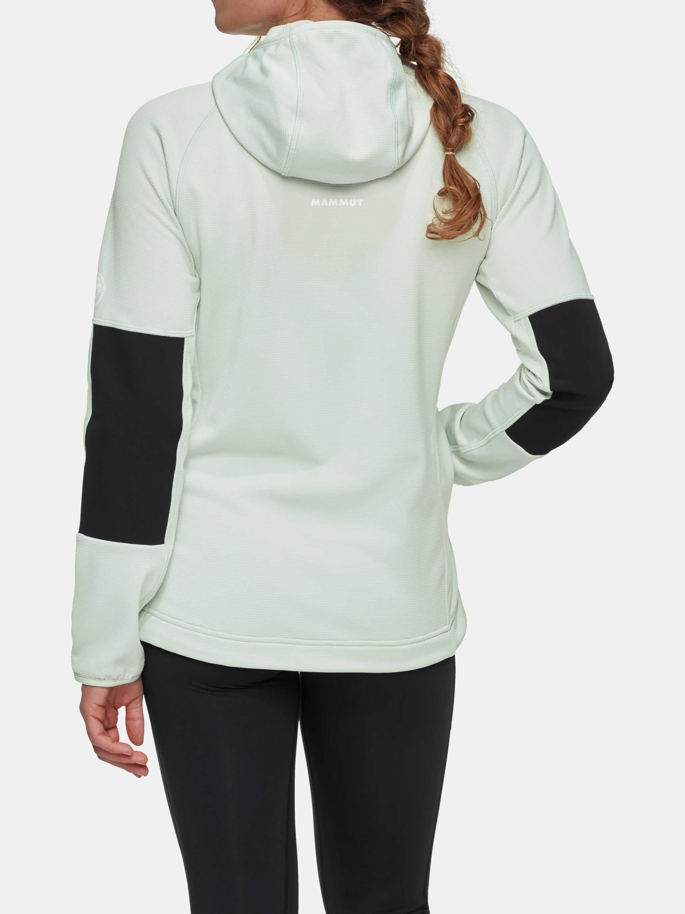 Mammut Massone ML Hooded Jacket Women Silver Sage Black