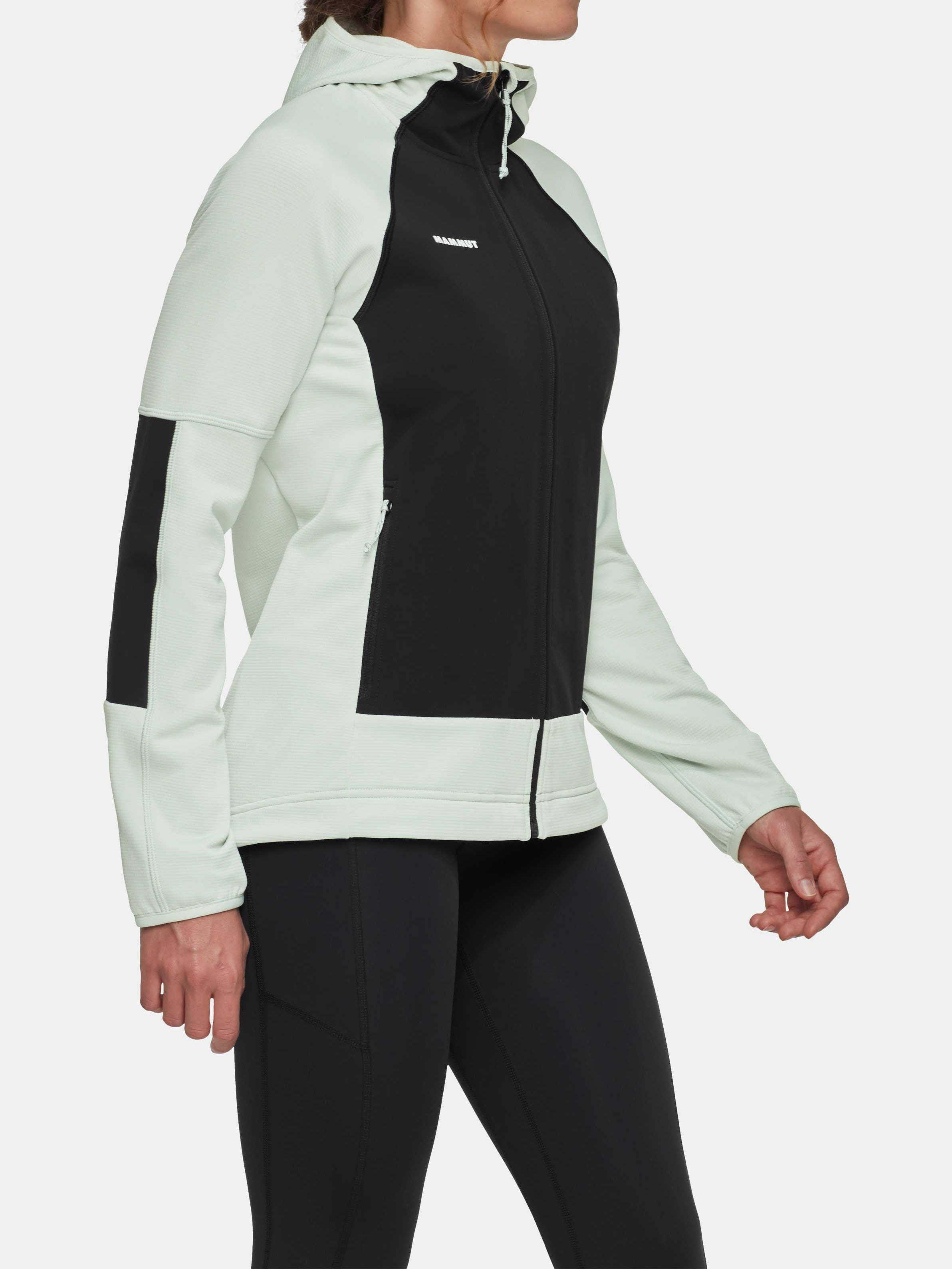 Mammut Massone ML Hooded Jacket Women Silver Sage Black