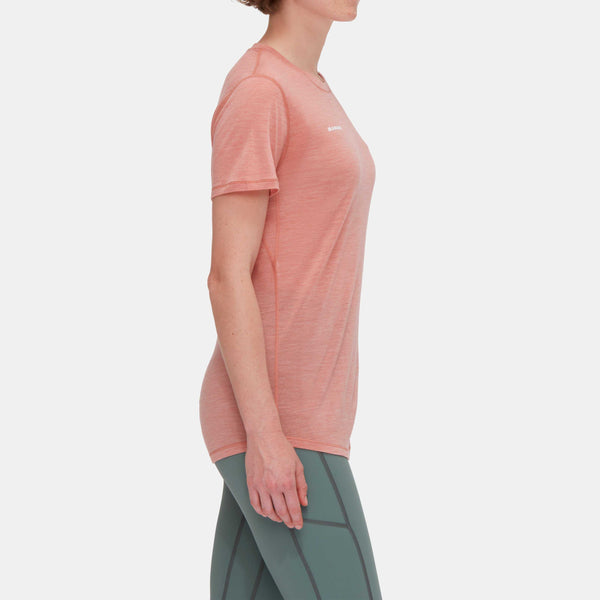 Mammut Tree Wool FL T-Shirt Women Rose Quartz