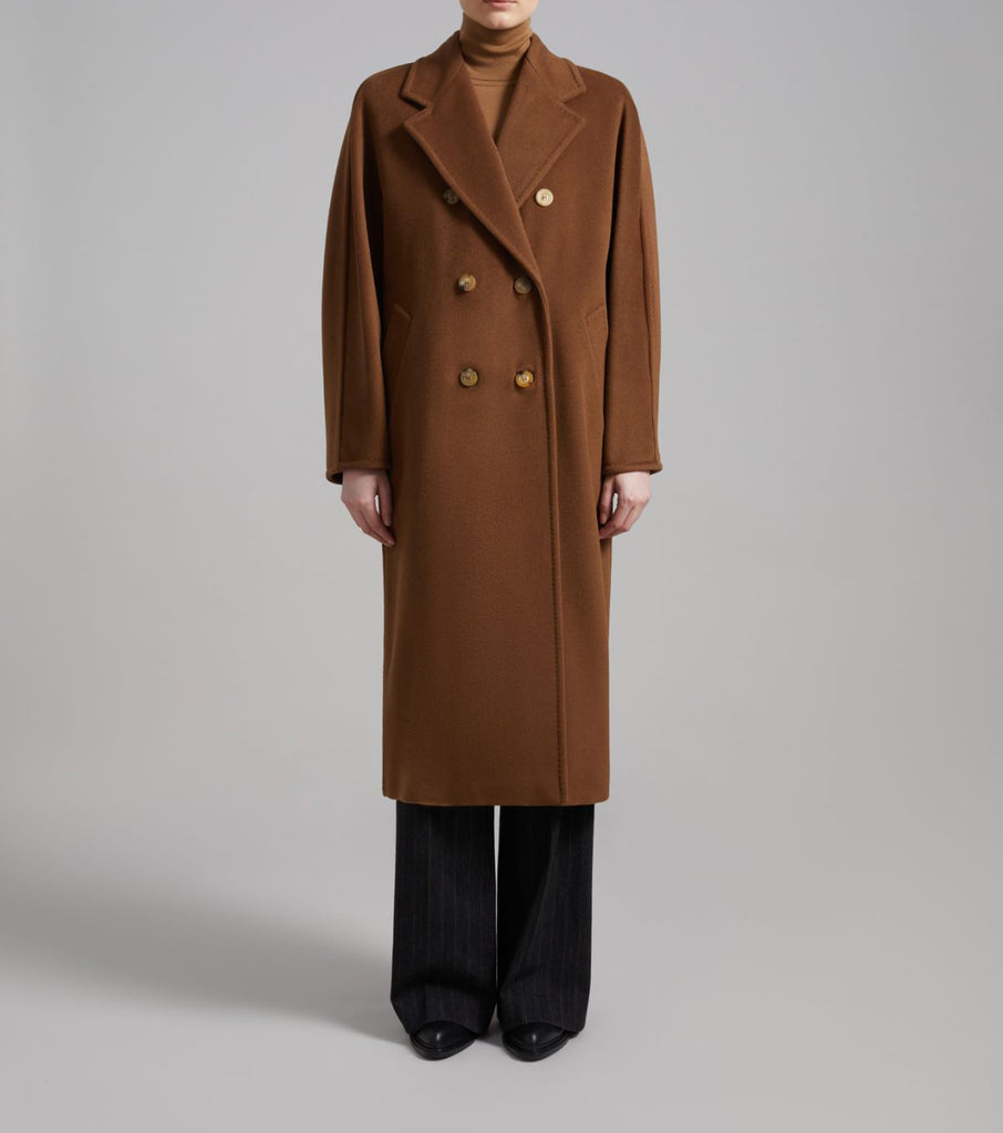 Max Mara 101801 Coat Caramel