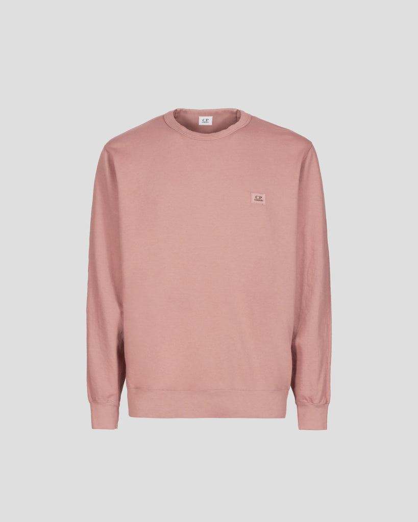 CP Company Light Fleece Sweatshirt Pink
