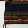 White Mountaineering Multi Stripe Hoodie Navy