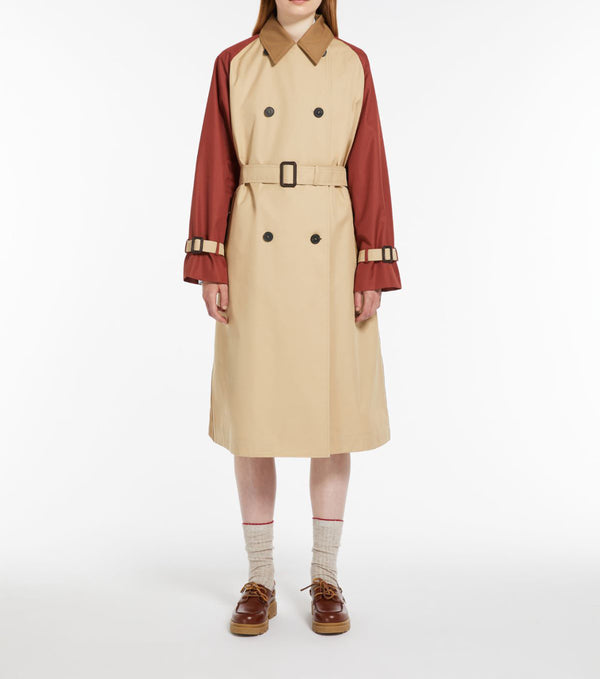 Max Mara Weekend Canasta Reversible Water-Repellent Trench Coat