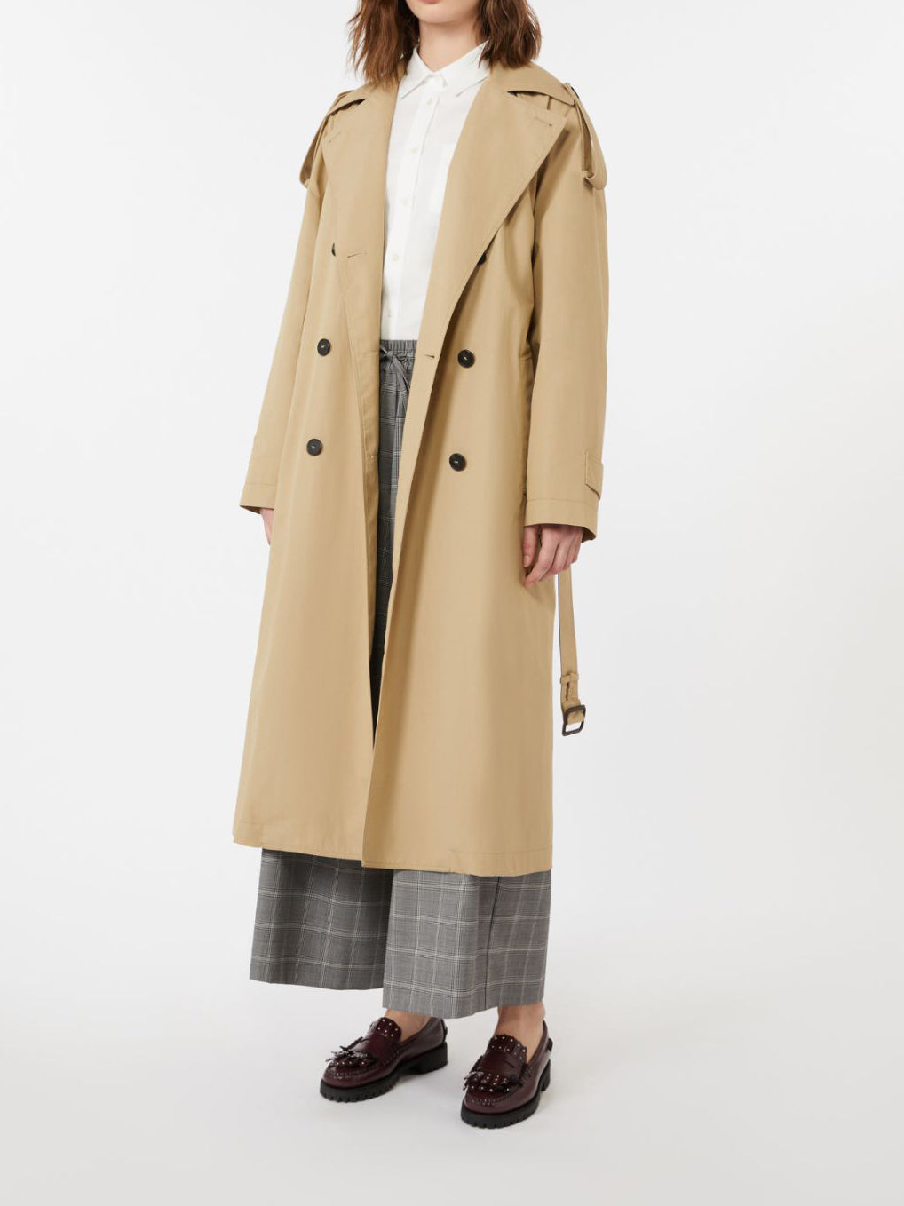 Max Mara Luigi Wool Trousers Medium Grey