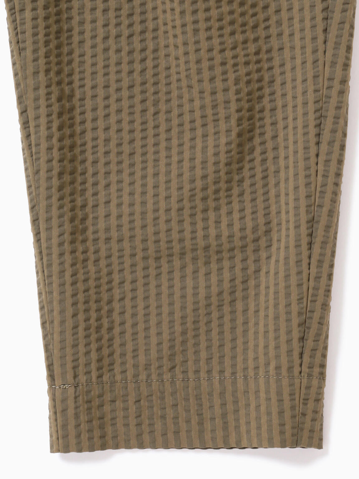And Wander Dry Soft Seersucker Pants Beige
