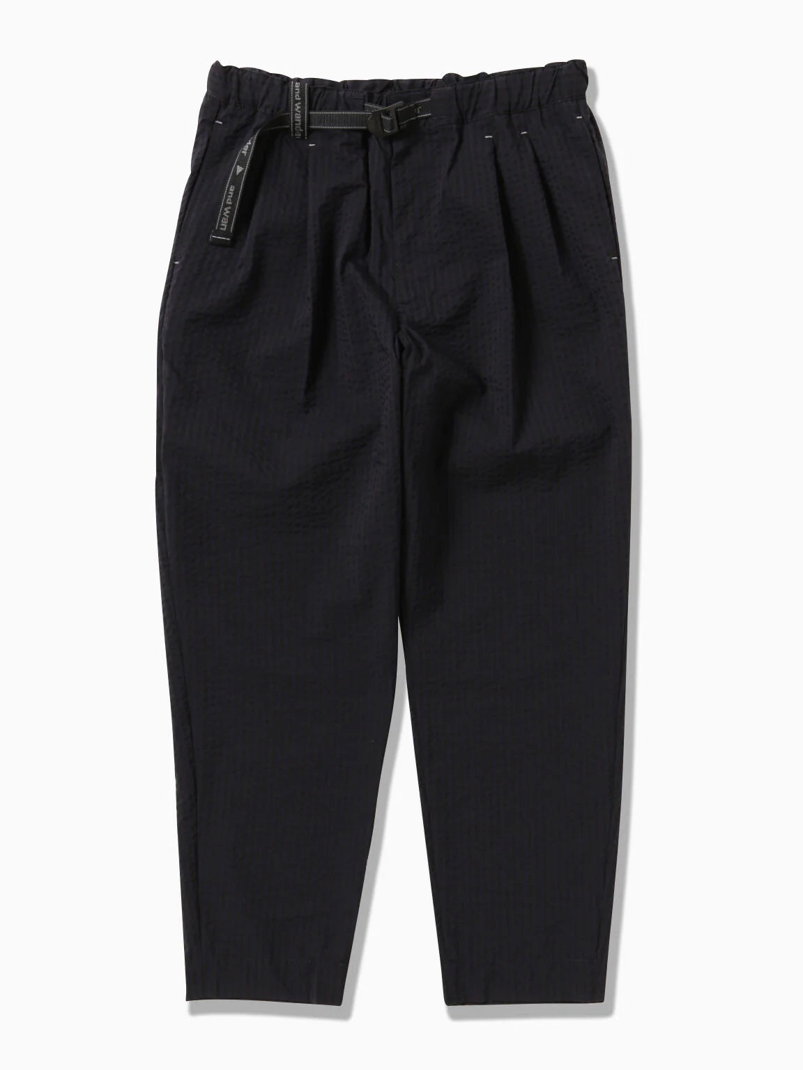And Wander Dry Soft Seersucker Pants Navy