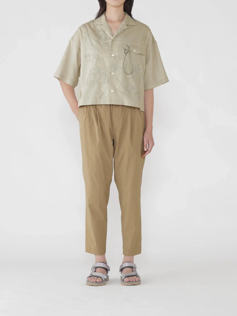 And Wander UV-cut Stretch Pants Beige