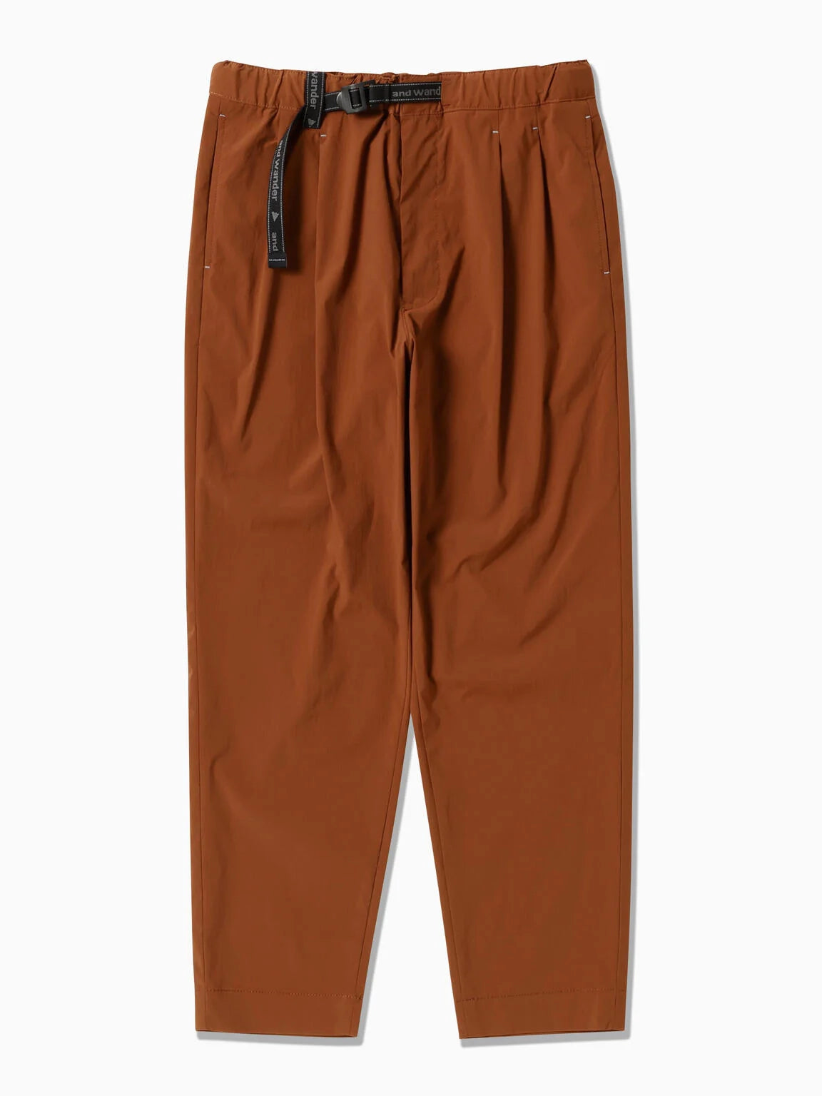 And Wander UV-cut Stretch Pants Brown