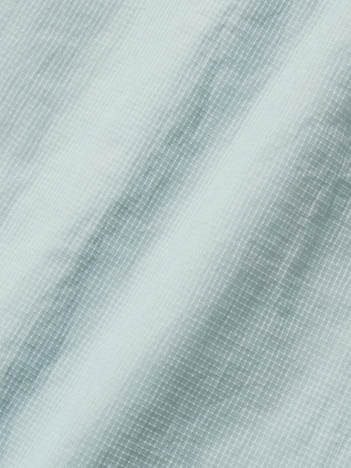 And Wander Sheer Ripstop Long Shirt (W) L. Blue