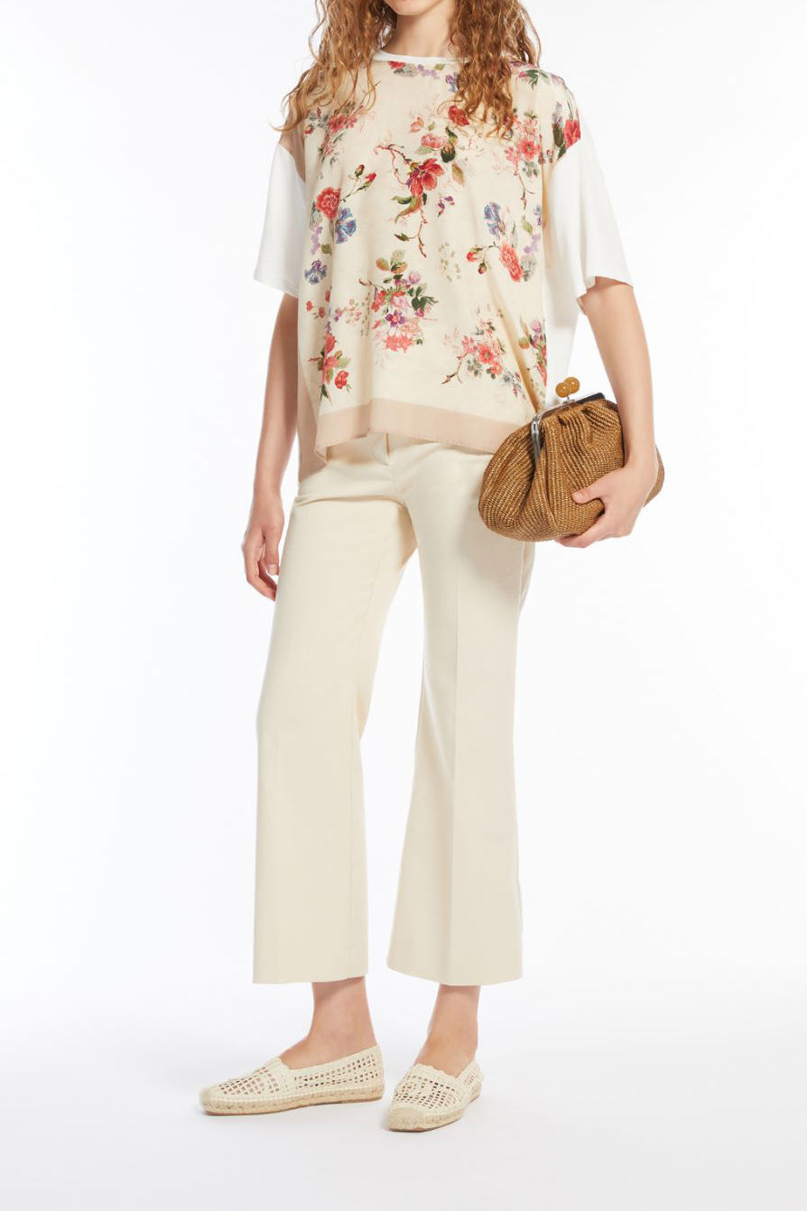 Max Mara Weekend Pampas T-shirt Ivory