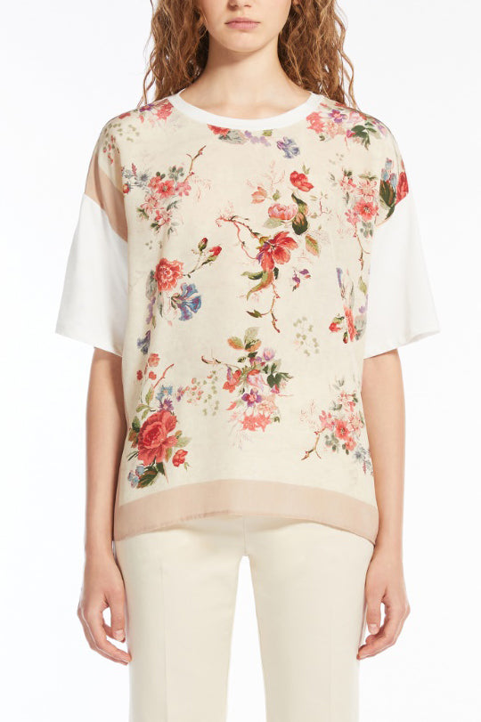 Max Mara Weekend Pampas T-shirt Ivory