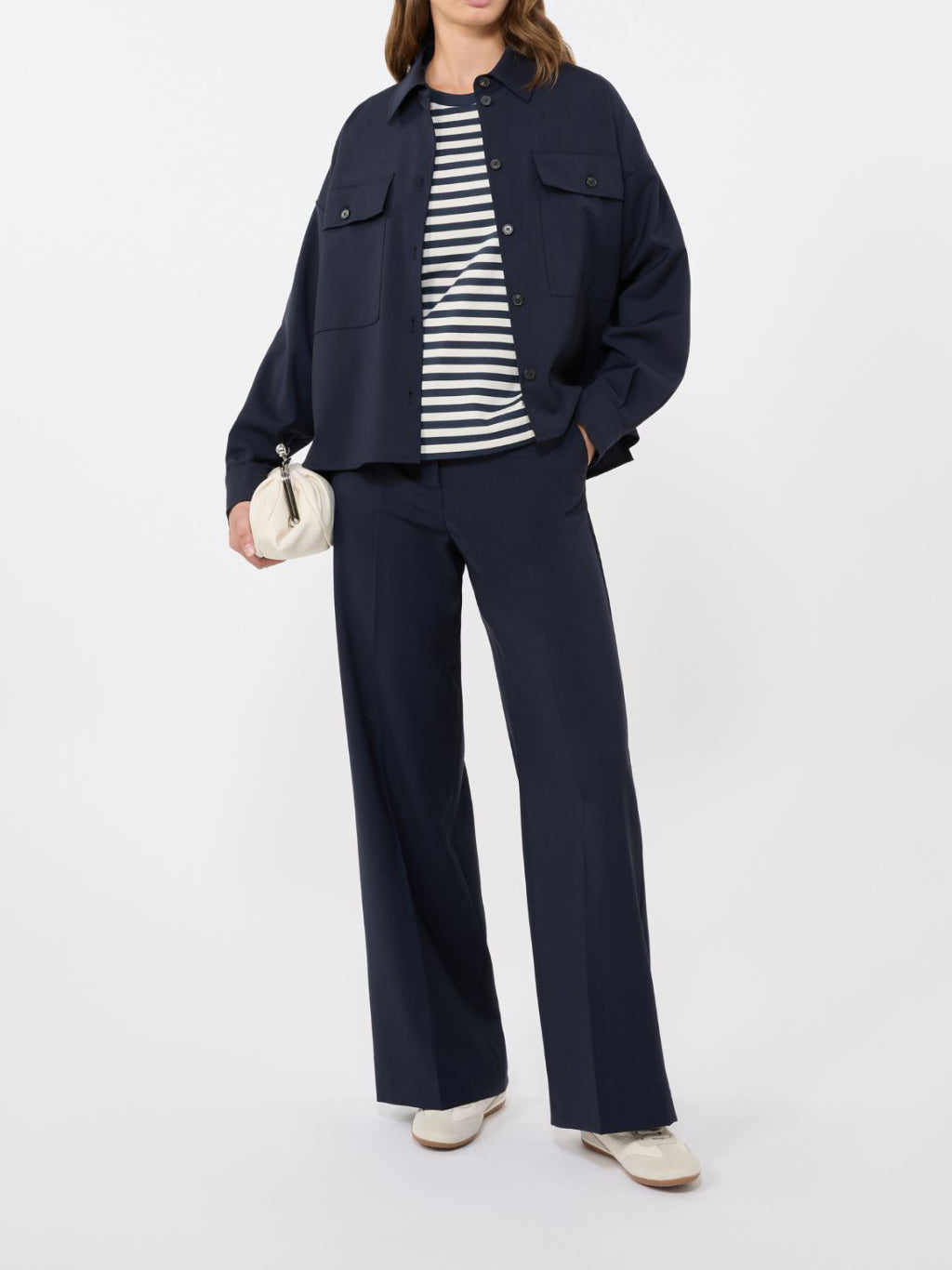 Max Mara Weekend Venaco Cotton T-shirt Ecru