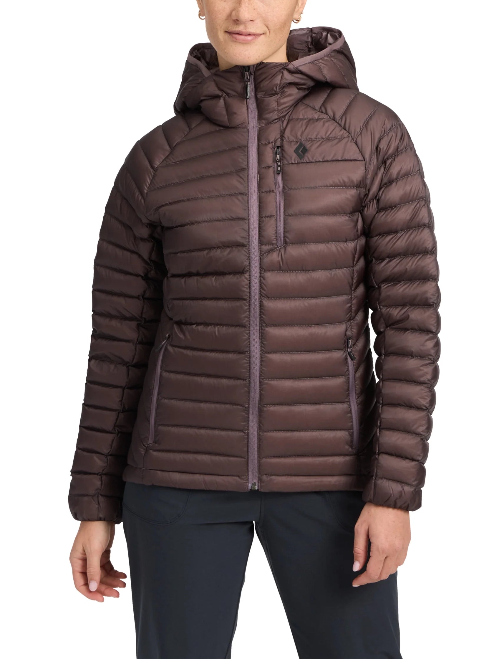 Black Diamond Women's Deploy Down 1.0 Hoody Dark Manve