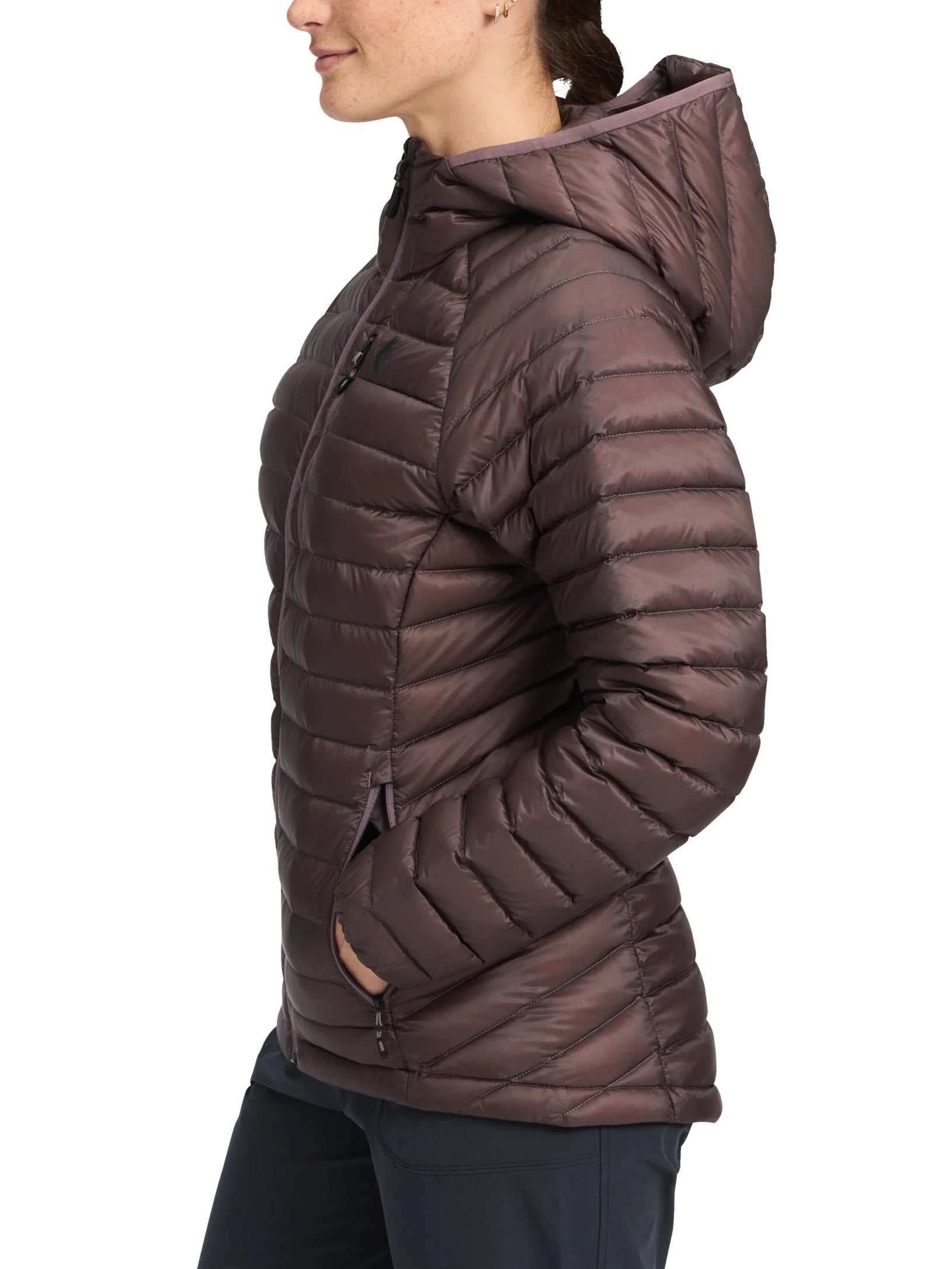 Black Diamond Women's Deploy Down 1.0 Hoody Dark Manve