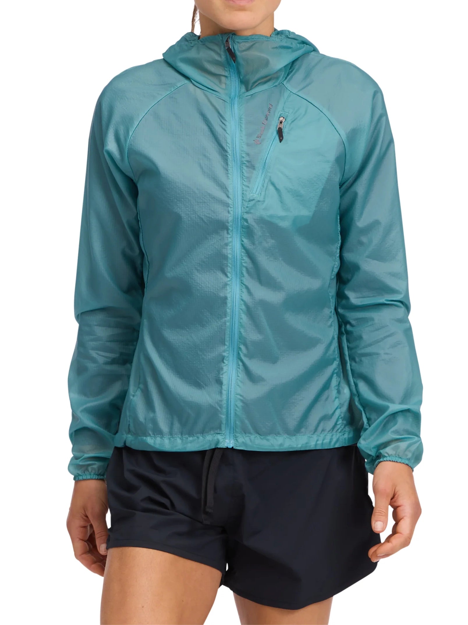 Black Diamond Women's Distance Wind Shell Glacier