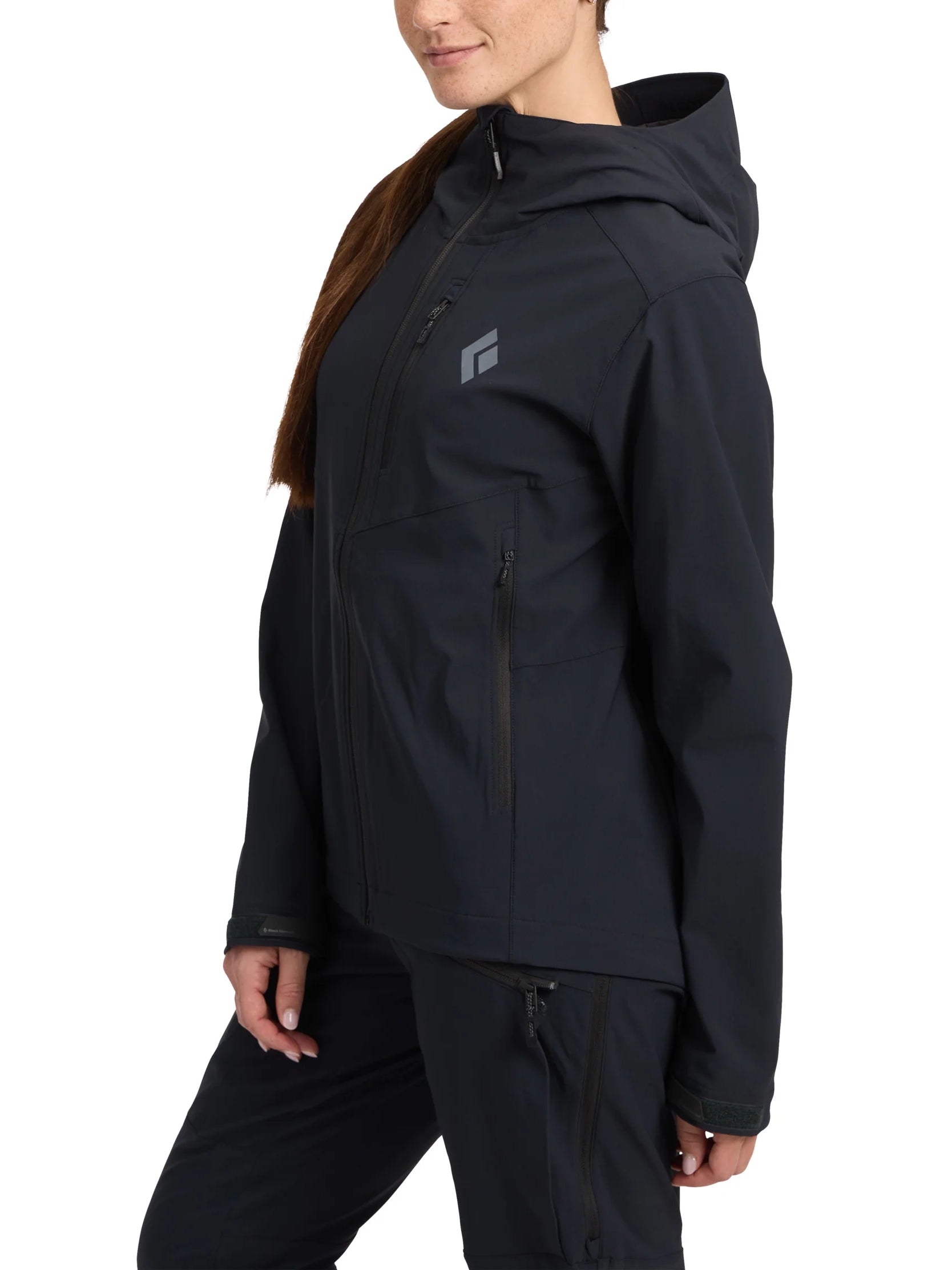 Black Diamond Women's Dawn Patrol Softshell Black