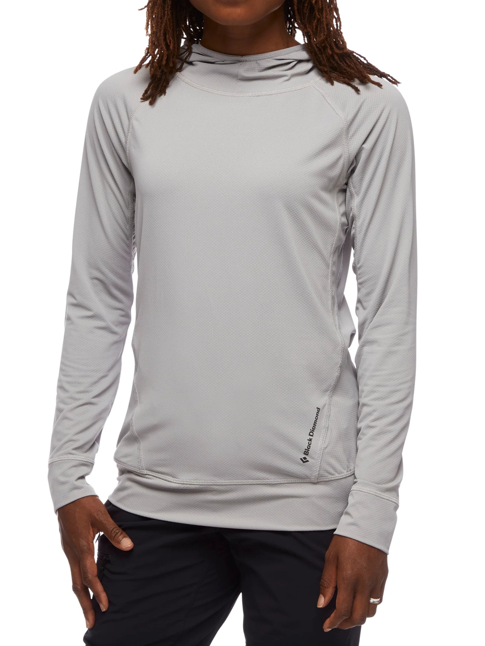 Black Diamond Women's Alpenglow Hoody Pewter